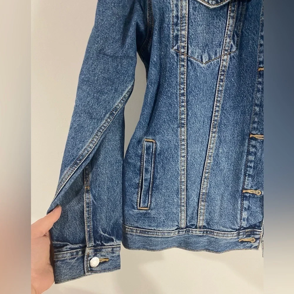 Old Navy - Boy Friend Blue Jean jacket - Picture 4 of 9
